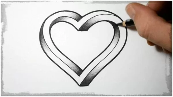 Featured image of post Dibujos De Corazones A Lapiz Bonitos Si son amantes del arte y de la pintura podr n disfrutar de estos hermosos dibujos de corazones hechos a l piz que les presentamos a continuaci n