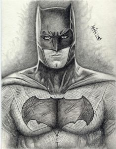 Dibujos de Batman a Lápiz | El Caballero de la Noche | Bruce Wayne