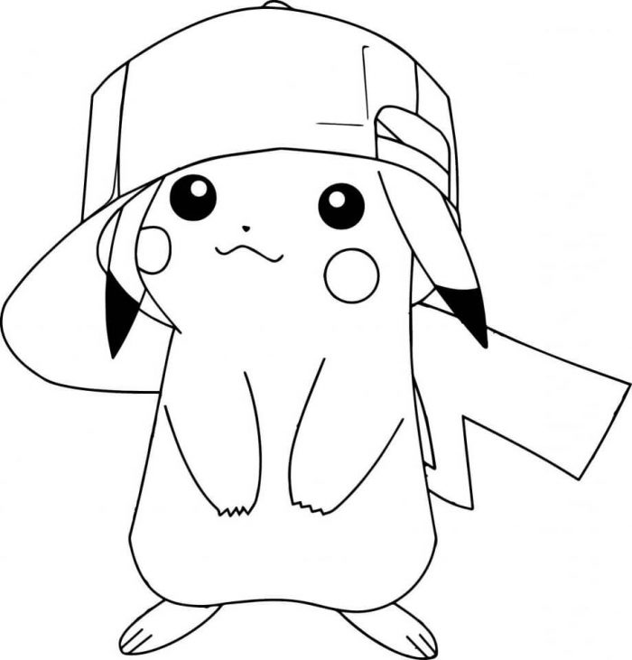 Dibujos de Pikachu | Hechos a Lápiz | Listos para Descargar