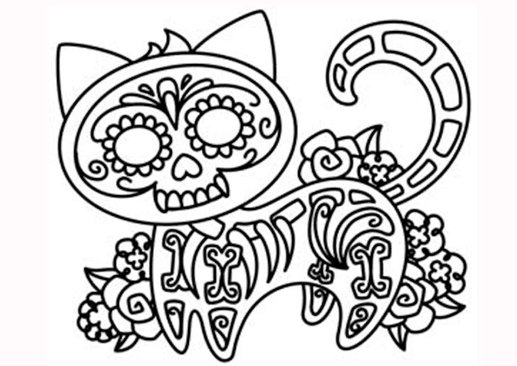 Dibujos de Día de Muertos a Lápiz | Hermosa tradición Mexicana