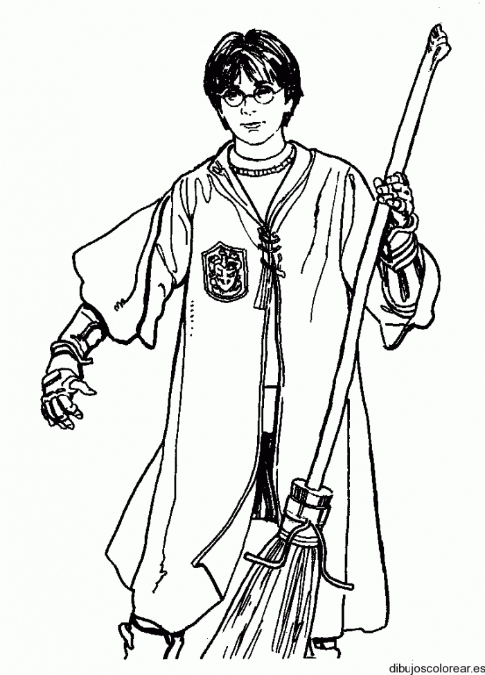 Dibujos de Harry Potter a Lápiz | Harry, Germione o Ron para Descargar