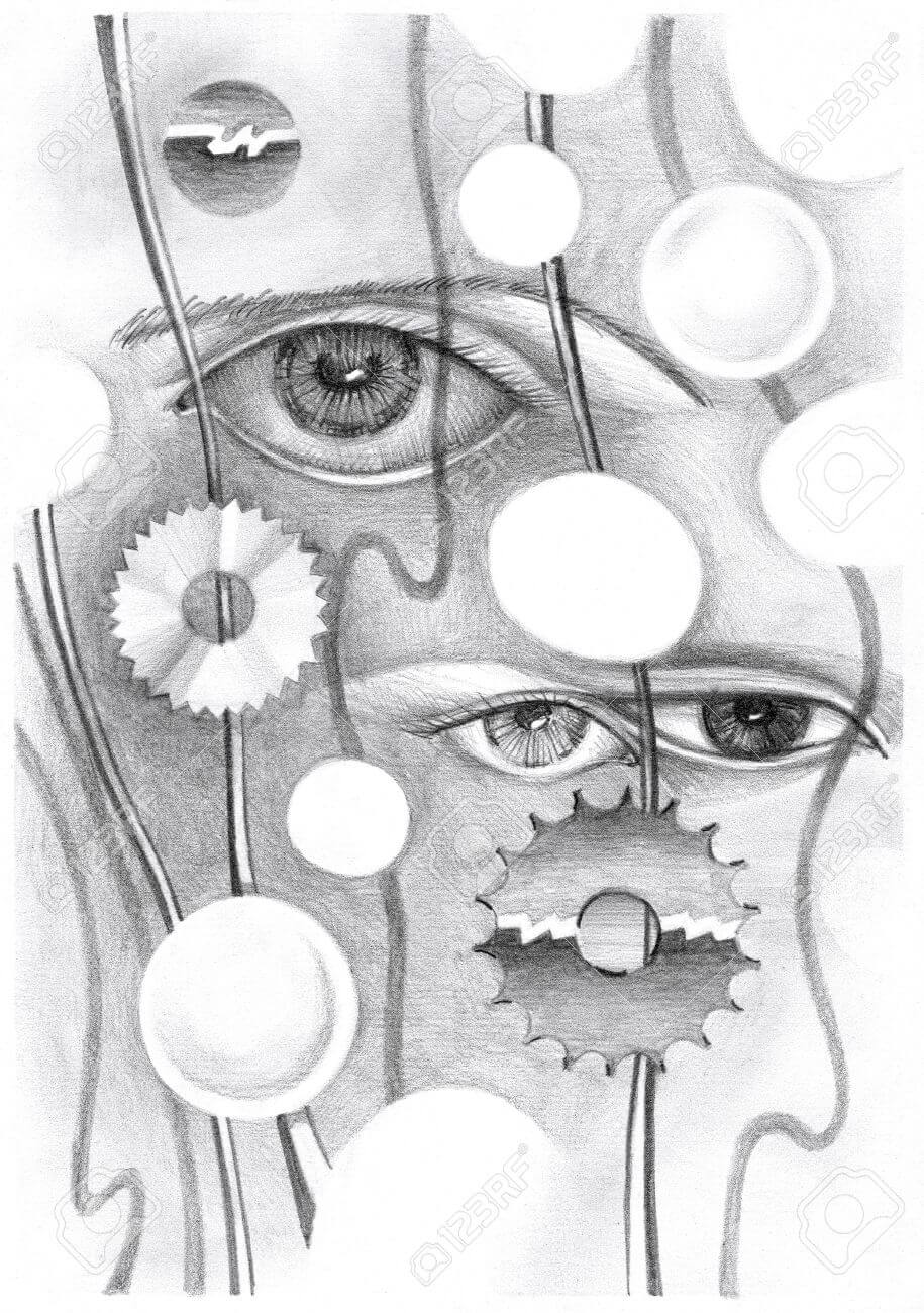 Dibujos Abstractos a Lápiz | Ideales para Descargar e Imprimir