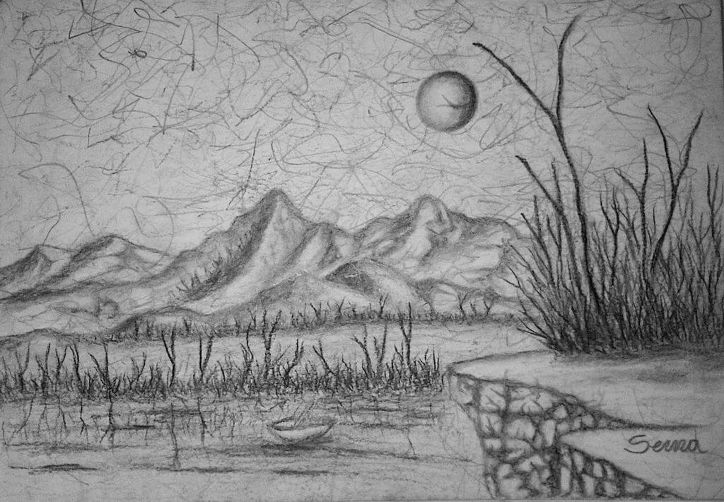 Dibujos de Montañas a Lápiz | Muy Hermosas para Apreciar