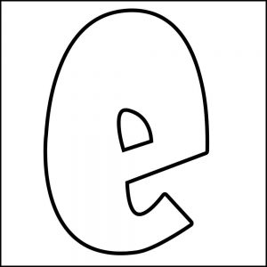 Dibujos que empiecen con letra E a Lápiz | Listos para Imprimir
