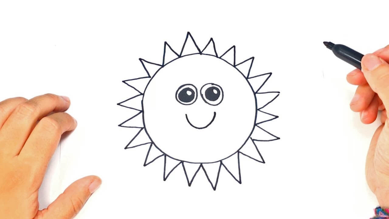 Dibujos del Sol a Lápiz | Muy realistas y para los peques