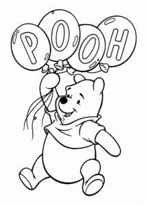 Dibujos de Winnie Pooh a Lápiz | El osito más tierno para Imprimir