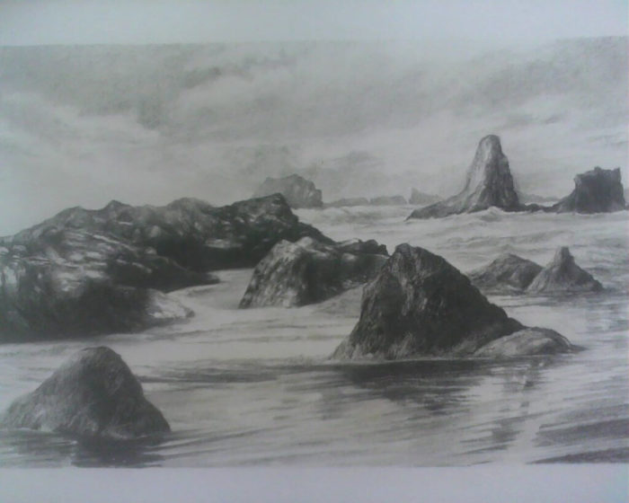 Dibujos del Mar a Lápiz Realistas & Fáciles de hacer