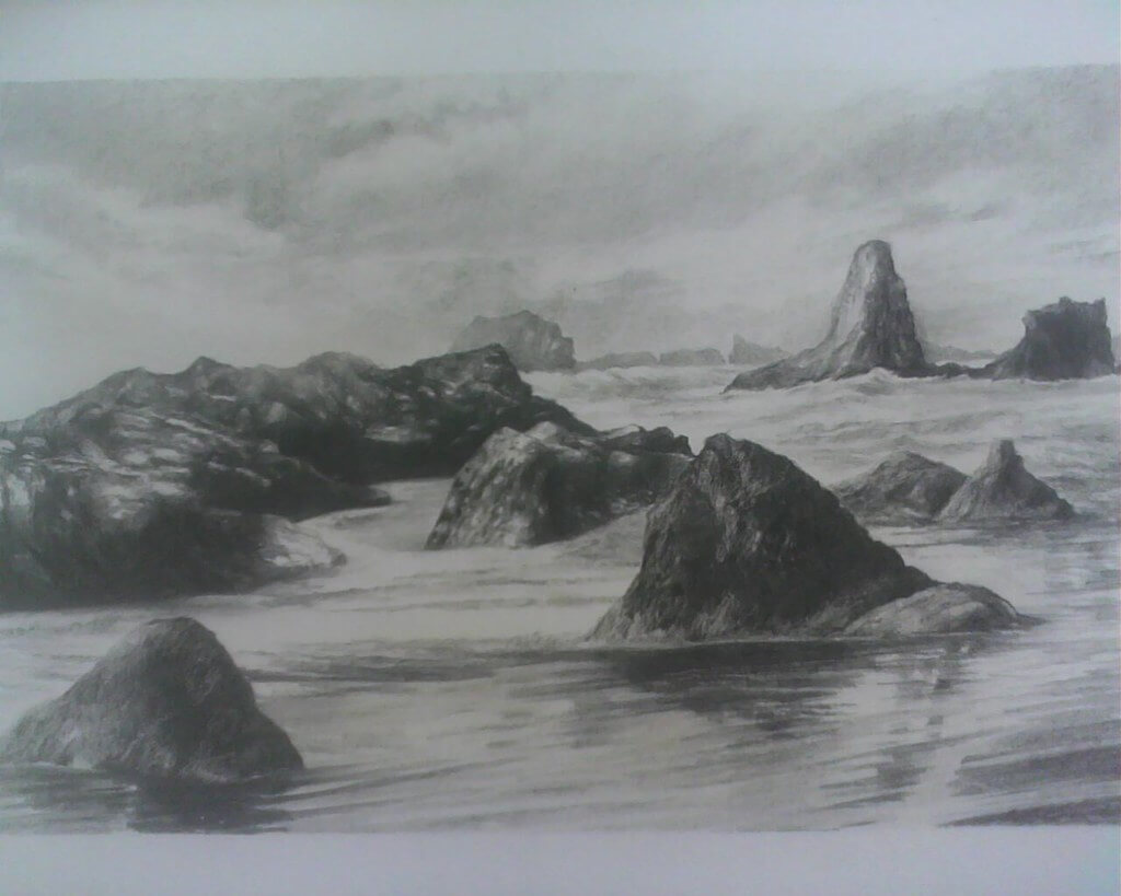 Dibujos del Mar a Lápiz | Realistas & Fáciles de hacer